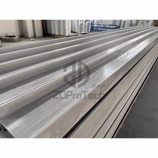 Travi ad H strutturali / travi a I in plastica FRP / GRP in fibra di vetro di vendita calda