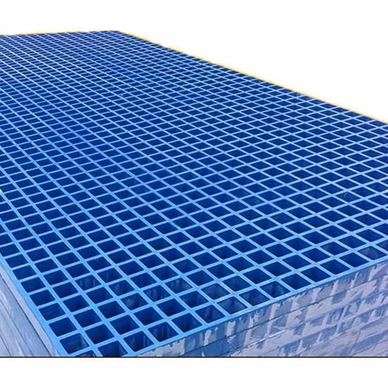 Griglia in FRP di dimensioni standard Griglia per stampaggio in FRP Griglia in fibra di vetro Prodotti per l'industria
